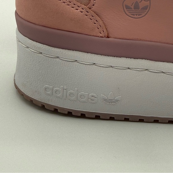 Adidas Forum Low Pink Suede Womens Sneakers Size 10 - Picture 11 of 17